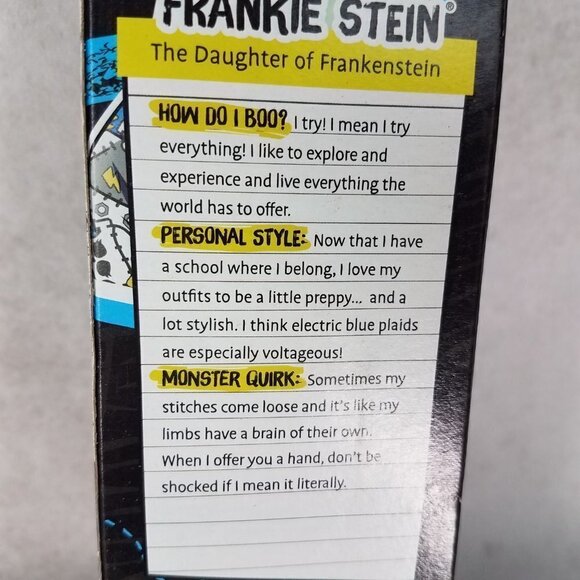 NEW Monster High Doll Frankie Stein Cheerleader Collectible - Picture 6 of 7